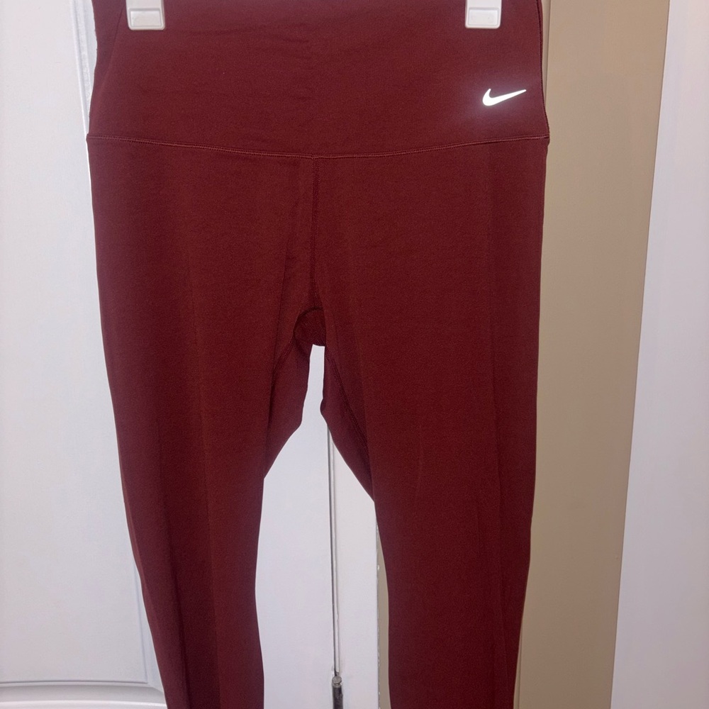 Womens Nike Maroon Leggings